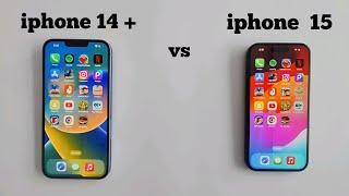 iphone 15 vs 14 Plus Speed Test || in 2024