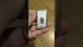 SILVER BAR! #money #cash #silver #beautiful #silvercoin #realmoney