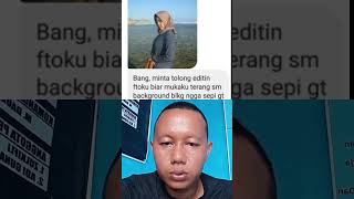 editin mukanya biar terang bikin ngakak #shorts #reaction #funny