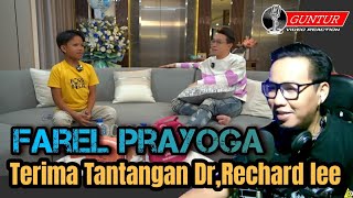 TERHARU...!!! FAREL PRAYOGA PERNAH MAKAN CUMA DENGAN GARAM | PODCAST DR, RICHARD LEE | REACTION