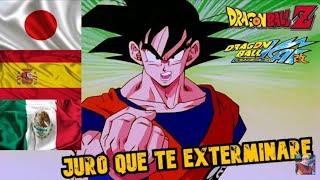 DBZ juro que te exterminare  reacción