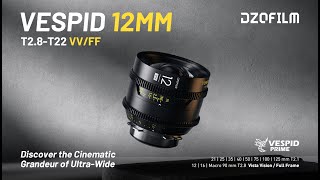 Introducing the DZOFILM Vespid Prime 12mm丨VV & FF Ultra-Wide Cine Lens