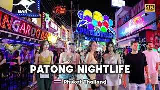 [4K] 🇹🇭 Patong Nightlife Low Season Vibes Walking Streets Bangla Road in 2024 Phuket, Thailand