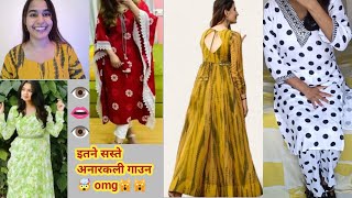 Meesho Anarkali kurta sets | meesho | review | meesho haul | women dress | dress | anarkali gown