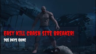 How to defeat/kill CRASH SITE BREAKER! easily in Days Gone | Gameplay | 1080P | 60 FPS