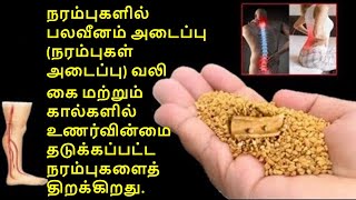 பலவீனம் அடைப்பு வலி கை மற்றும் கால்களில் உணர்வின்மை தடுக்கப்பட்ட நரம்புகளைத் திறக்கிறது, JOINT PAIN