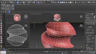 Subtraction 02: subtract 3d objects with boolean operation in 3ds max