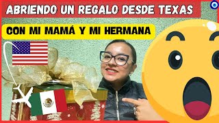 🔴ABRIENDO UN REGALO🎁DESDE TEXAS🇺🇸 CON MI MAMÁ Y MI HERMANA#mexicanaenturquia #mexicana#turquia