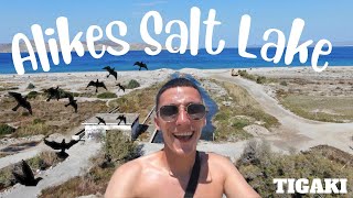 WHAT IS A SALT LAKE?! VISITING TIGAKI SALT LAKE, KOS!🇬🇷