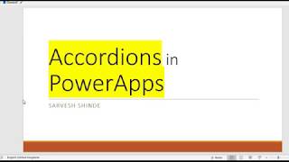 Accordions UI in PowerApps | Collapsible | Expandable  | Gallery | Grid view | Power Platform