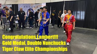 Lambert, Double Nunchucks Gold Medal, Tiger Claw 2023