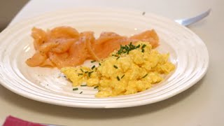 Scrambled Eggs with Smoked Salmon by Sophie Conran and Portmeirion