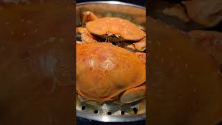 STEAMING DUNGENESS CRAB #food #shortvideo #video #seafood