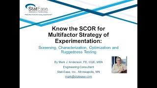 Know the SCOR for Multifactor Strategy of Experimentation