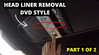 Headliner REMOVAL on a Holden VE VF WM Sedan (DVD STYLE)