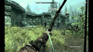 Skyrim Archer / Dual Wield Gameplay - Arby vs. Dragon