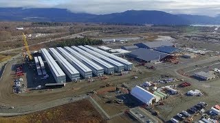 Cedar Valley Lodge - progress via drone (Nov 1)