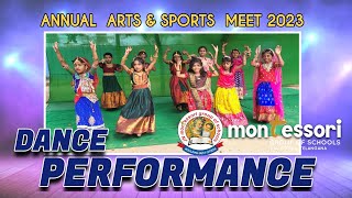 Arts and Sports Meet 2023 | Dance Performance | Montessori High School | Valigonda