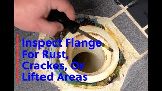 Crucial Precaution: Inspect Toilet Parts and Toilet Flange for a Leak-Free New Toilet Repair Kit