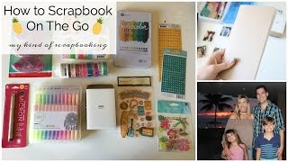 How to Travel Scrapbook - Family Hawaii Trip