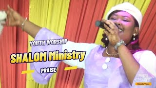 YOUTH WORSHIP | SHALOM MINISTRY : EWE GOSPEL PRAISE . #geraudmediatv