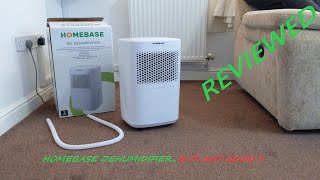 Homebase Dehumidifier Review