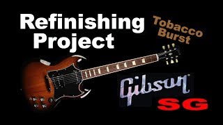 Gibson SG refinishing project