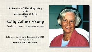 Sally Collins Young Memorial Service - January 21, 2023