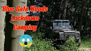 Lockdown Camping Weekend | Cleaning Blue Gate Woods with Friends