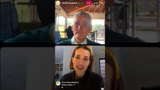 Torrey DeVitto's Instagram Live on 4/18/2022 (Part 2)