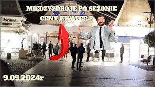 MIĘDZYZDROJE PO SEZONIE 9. 09. 2024r  CENA POKOJU