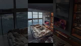 Rainy days of seaside hut do you want to live with dreams in the dream room to enjoy quiet and alone