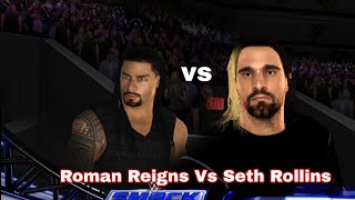 Seth rollins vs Roman Reigns | WWE 2k15 | #viral #trending #wwe #hctp #romanreigns  #sethrollins