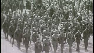 Funérailles de la Reine Astrid de Belgique à Bruxelles 03.09.1935 ● Begrafenis Koningin Astrid