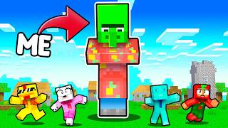 Becoming the BIGGEST VILLAGER in Minecraft!