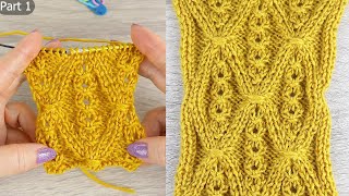 Part 1 of an easy knitting pattern to follow with explanation!!