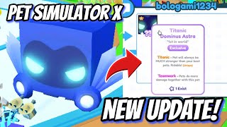 ☄️Pet Simulator X NEW COMET UPDATE IS INSANE!