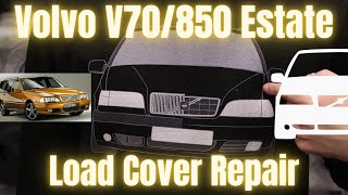 Volvo 855, Mk1 V70 (P80 estate) blind roll repair tutorial for eBay kit