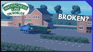 Broken Trains?? | ROBLOX Watercress Line #4