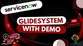 GlideSystem | GlideSystem Demo | ServiceNow