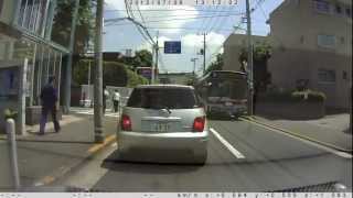 Driving Tokyo --- complex roads, slow traffic