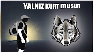 Böyle biriysen tam bir Yalnız Kurtsun.