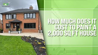 How Much Does it Cost to Paint Your 2,000 Sq Ft House in Toronto #interiorpainting