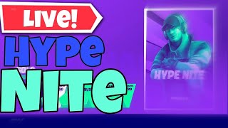 ATTEMPTING THE FORTNITE HYPE NIGHT TOURNAMENT| (FORTNITE BATTLE ROYALE)  (*LIVE*)