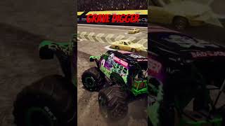 Grave Digger Vs Megalodon: Monster Truck Matchup | #monstertruck #monsterjam #gravedigger