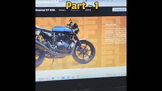 Royal Enfield Continental GT650 Cafe Racer #continentalgt650 #continental #caferacer #youtubeshorts