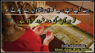 Urdu Quotes About Allah And Servant | Islamic Quotes | Allah Quotes | Amazing Urdu Hindi Quotes