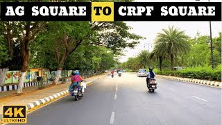 Bhubaneswar : [4K] Drive | AG Square to CRPF Square | via Governor House & DAV School Road