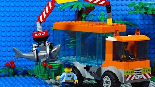 Lego City Shark Attack Transport Truck