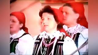 MODRZEWIANKI - Zasło słuńce, zasło - opoczyńskie przyśpiewki o małżeństwie '94